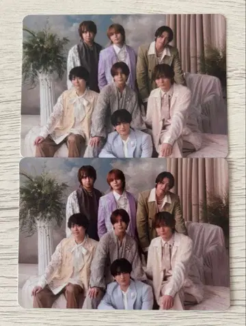 Hey! Say! JUMP S say 특전 트레이딩 카드 집합 2장 세트