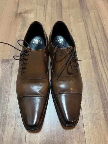 다케오 키쿠치 TAKEO KIKUCHI 남성용 가죽 신발 일본제