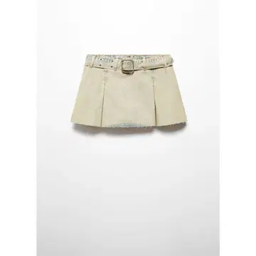 [ MANGO 망고 ] 미니 스커트 (오픈 블루)