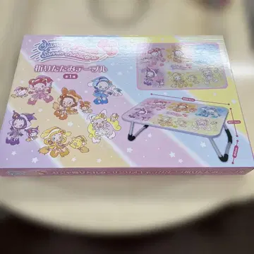 오쟈마녀 도레미 x 산리오 캐릭터즈 접이식 테이블