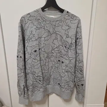 graniph 그렘린 그레이 기즈모 맨투맨 L