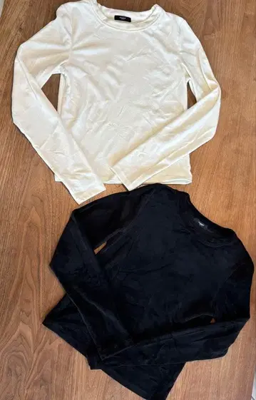 BASEMENT 긴팔 벨로아 2장 세트