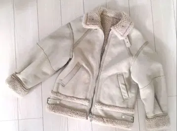 SLY 리버서블 양가죽 무스탕 코트