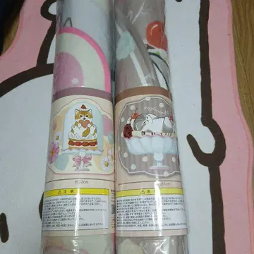 [ 미개봉 2종 세트 ] mofusand 러그 매트 ~레트로 카페~
