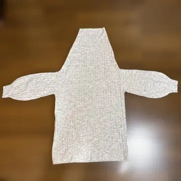 화이트 롱 니트 사이즈 38