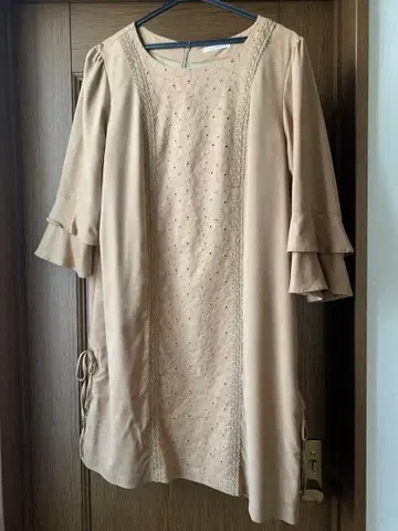 로즈 티아라 튜닉 원피스