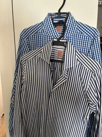 Giangi 나폴리 긴팔 셔츠 2장 세트