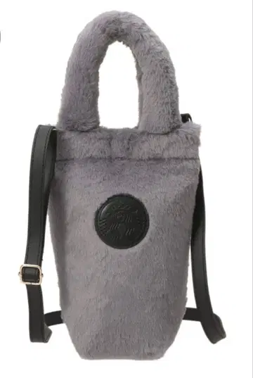 스타벅스 홀리데이 2025 보틀 숄더백 퍼 그레이