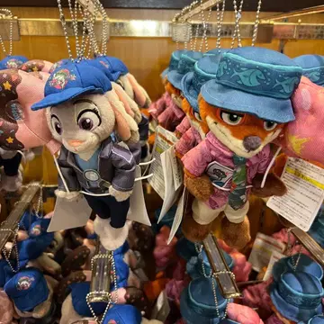 닉 주디 누이바 주토피아 ZOOTOPIA 키링 2개 세트