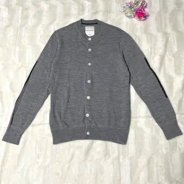 STILL BY HAND 그레이 니트 가디건 46