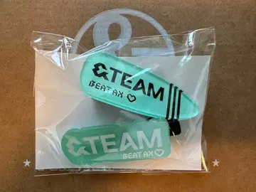 &TEAM beat ax 헤어 클립 미개봉 새상품