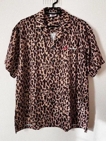 vision 레오파드 무늬 셔츠