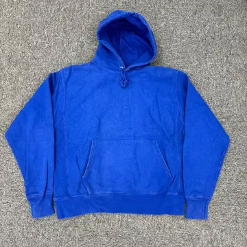 74Champion 파랑 후드티 후드 부착