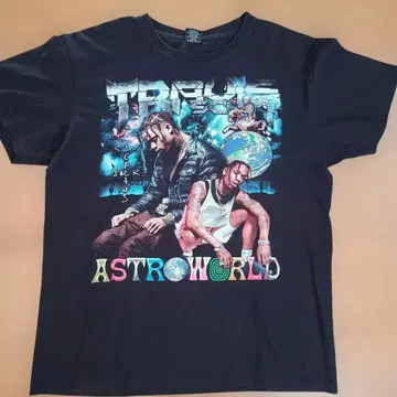 트래비스 스캇 ASTROWORLD 셔츠