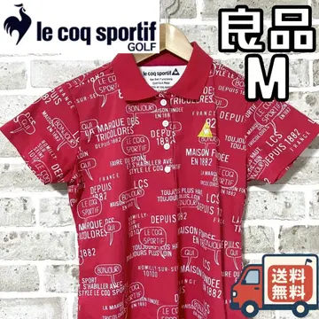 [ 24시간 이내/선착순 ] 르꼬끄골프 여성용 반팔 피케 셔츠 M 사이즈