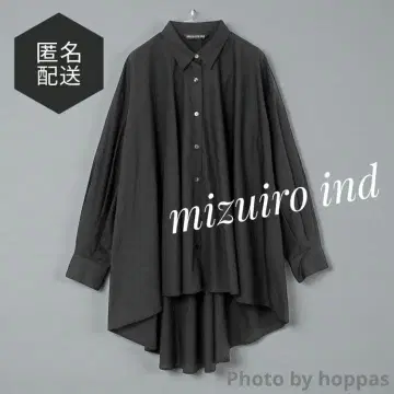 2025AW mizuiro ind 와이드 셔츠 튜닉 블랙