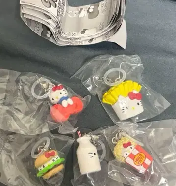 산리오 헬로키티 아메리칸 디자인 메지루시 액세서리 컴플리트