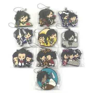 전 10종 도로로 애니 메모리즈 러버 스트랩 컴플리트 세트