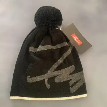 FUTURA LABORATORIES 니트 모자 블랙 y2k