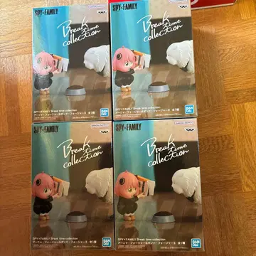 SPY x FAMILY 아냐 & 본드 피규어 4개 세트