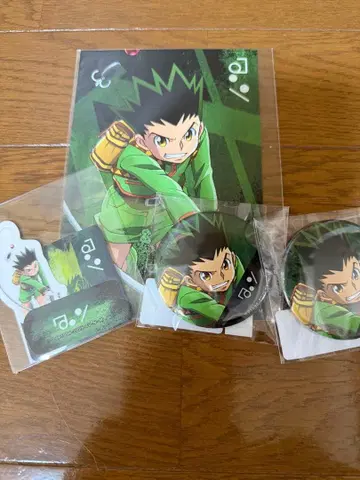 HUNTER x HUNTER 웹 복권 곤 4세트