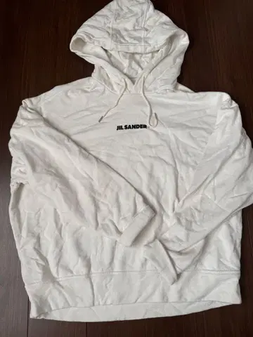 질 샌더 JIL SANDER 후드티 후디 화이트 남성용 XL