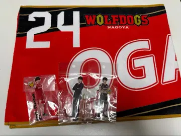 오가와 토모히로 울프 도그스 나고야 아크릴 스탠드 타월