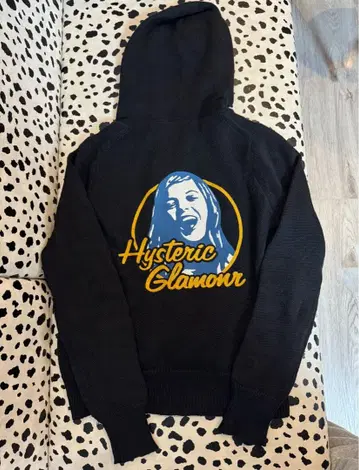 Hysteric Glamour 레어 히스걸 니트 후드티