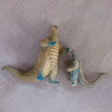 울트라맨 시리즈 피규어 소프트 비닐 대소 2체 세트