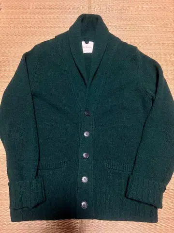 [ 새상품급 ] McRitchie 이탈리아제 숄카라 가디건 S