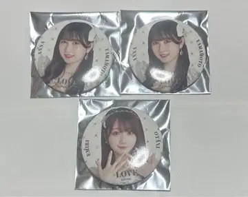 =LOVE 이코러브 오타니 에미리 야마모토 안나 캔뱃지