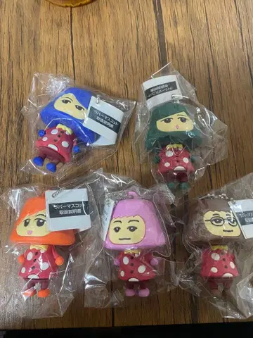 러버 마스코트 5종 세트