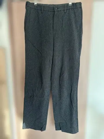 ISSEY MIYAKE MEN 차콜 그레이 이지 팬츠