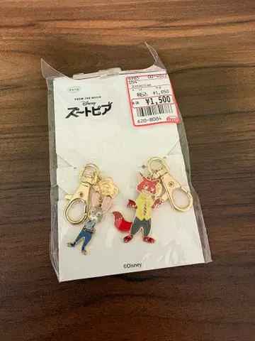 주토피아 주디 닉 키링 아베일