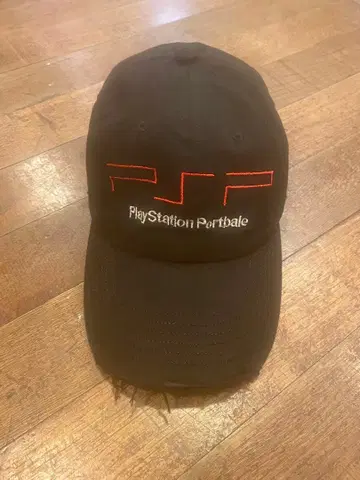 PlayStation PSP 캡 블랙 데미지 가공 y2k opium