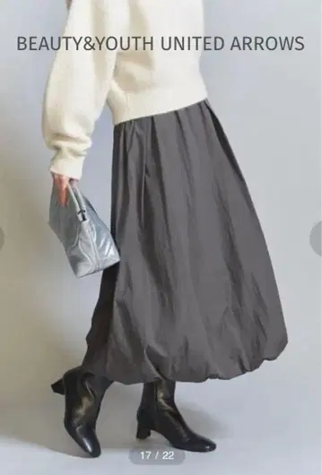 BEAUTY&YOUTH UNITED ARROWS 나일론 벌룬 스커트