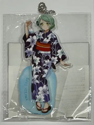 뱅드림 아크릴 스탠드 키링 히카와 사요 2018 summer ver