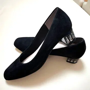 스퀘어토 펌프스 스톤 힐 포멀