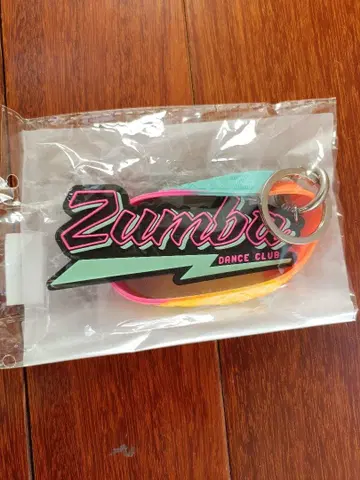 Zumba 댄스 스크럽 로고 키링