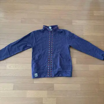 CHUMS 퍼플 플리스 자켓 S 사이즈