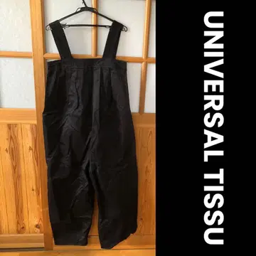 유니버설 티슈 살로펫 오버롤 블랙