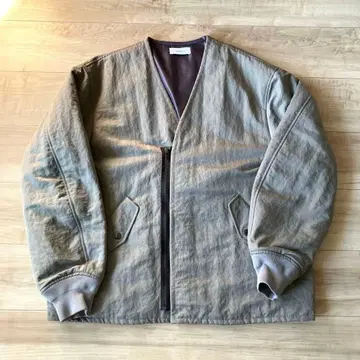 ASTRAET 충전솜 노카라 블루종