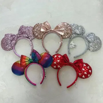 디즈니 머리띠 세트 5개