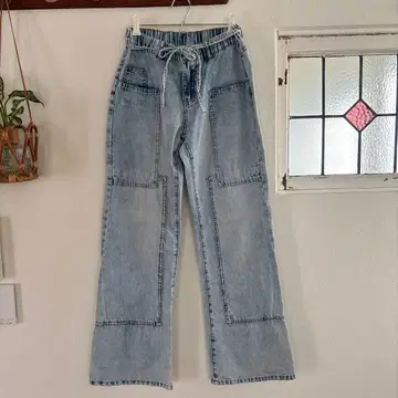 새상품급 여성용 데님 청바지 XS 사이즈 빅