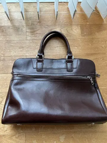 REGISTA 다크 브라운 비즈니스 백 소가죽