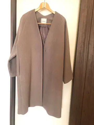 JEANASiS 브라운 롱 코트