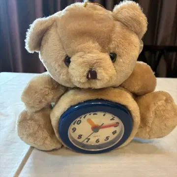 곰 봉제 인형 시계 부착 흡착식