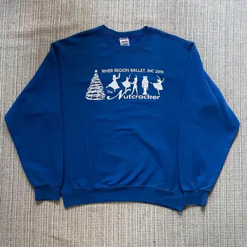 jerzees 저지 맨투맨 트레이닝복 90s 블루 M 새상품급