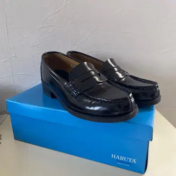 HARUTA 블랙 로퍼