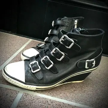 ash 아쉬 웨지 힐 스니커즈 wedge sneakers